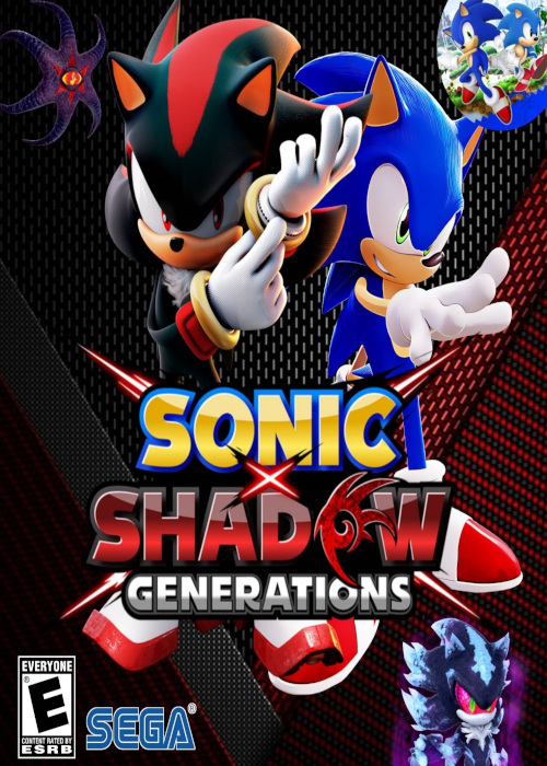 SONIC X SHADOW GENERATIONS COVER PC